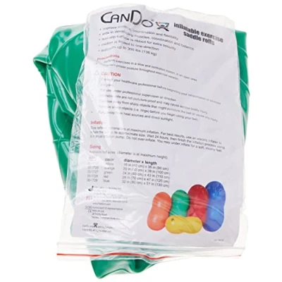 Abbildung von CanDo Gymnastikrolle / Motorikball Fitnessball in Erdnussform Peanut Ball grün, 60 cm x 110