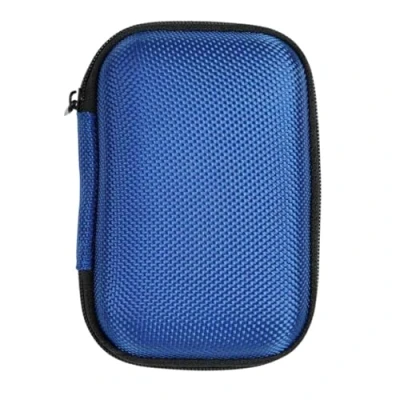 Abbildung von caseroxx Blutzuckermessgerät Tasche passend für Dexcom G7 / ONE+ in blau, Diabetiker Aufbewahrung Etui Hülle