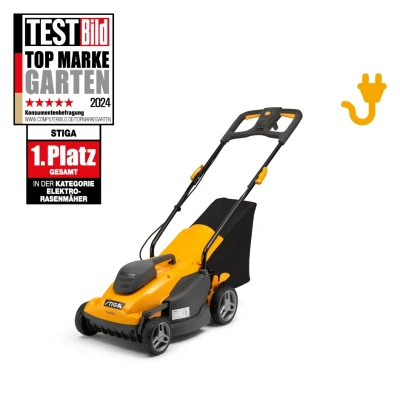 Abbildung von STIGA GARDEN Elektrorasenmäher Combi 336c, 34 cm Schnittbreite, Mulchfunktion