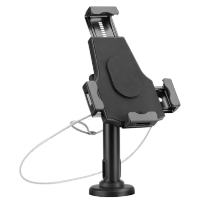 Abbildung von myWall 2 IN 1 Tablet Halterung HT32L, Universell Verstellbarer Halter mit Diebstahlschutz, für Wandmontage oder als Tischständer, Passend die meisten 7,9 10,5 Zoll Geräte