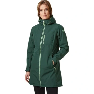Abbildung von Helly Hansen Damen Belfast Winterjacke, wasserdicht, Winddicht, atmungsaktiv Isolierte Jacke, 495 Dunkeste Fichte, L