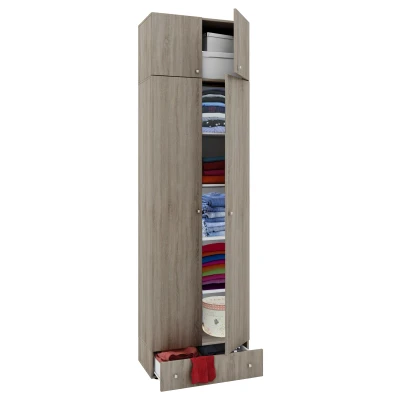 Abbildung von my home Mehrzweckschrank Vandol l Sonoma Eiche