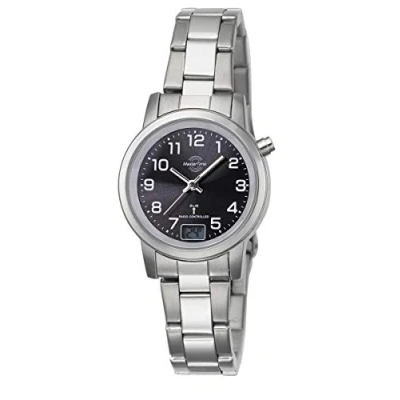 Abbildung von MASTER TIME Funkuhr Basic, MTLA 10695 21M, Armbanduhr, Quarzuhr, Damenuhr, Datum