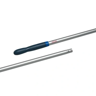 Abbildung von Vileda Alu Besenstiel 150cm Clip blau