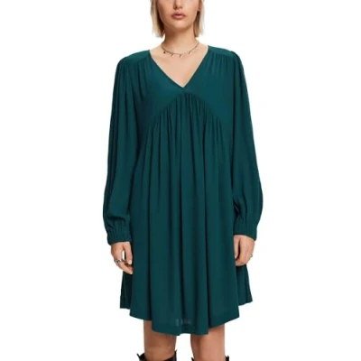 Abbildung von Esprit Light Freizeitkleid, Damen, Größe: 38, Emerald green