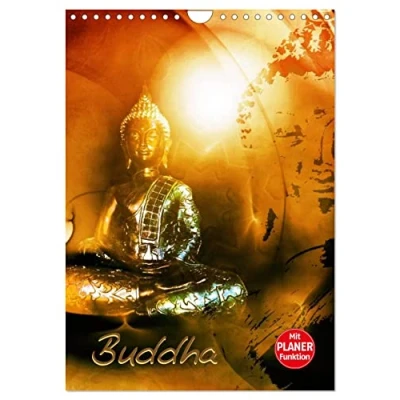 Abbildung von Buddhismus (Wandkalender 2025 DIN A4 hoch), CALVENDO Monatskalender