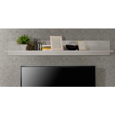 Abbildung von Forte ROCKHAMPTON Wandboard, Holzwerkstoff, Pinie weiß, B x H T: 180 25,6 21,9 cm