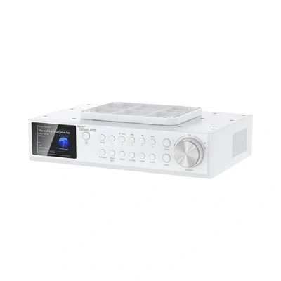 Abbildung von Regent 200 Küchenradio Unterbau Dab Radio mit Bluetooth FM/DAB+ Led Leiste Küche, Farbdisplay, Küchen Timer, Bluetooth, Perfektes Unterbauradio für die Farbe: Weiß