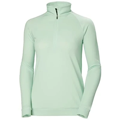 Abbildung von Helly Hansen W Inshore 1/2 Zip Pullover Mint Womens XS