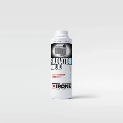 Abbildung von IPONE Kühlflüssigkeit für Motorräder Radiator Liquid Frostschutz bis 38C Korrosionsschutz Gebrauchsfertig 1 Liter Kanister