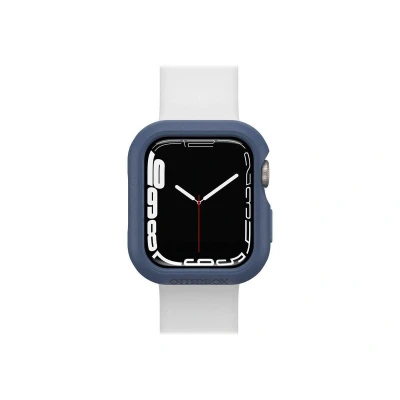 Abbildung von OtterBox All Day Bumper für Apple Watch Series 9/8/7 41mm, stoßfeste, sturzsichere, schlanke Schutzhülle Watch, schützt den Display und die Kanten, Dunkelblau