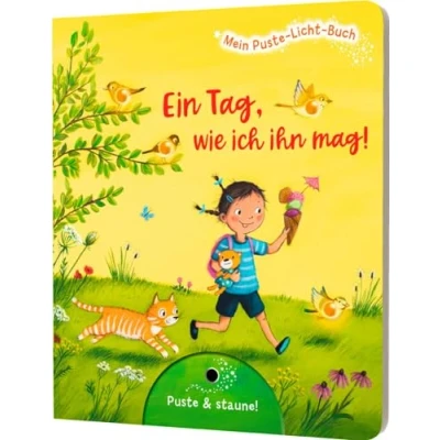 Abbildung von Mein Puste Licht Buch: Ein Tag, wie ich ihn mag!: Suchbuch mit und LED Lämpchen