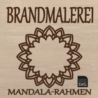 Abbildung von Brandmalerei mandala rahmen: Motive zum abpausen &amp; mit Brandmalkolben Brandmalen