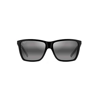 Abbildung von Maui Jim Unisex Sunglasses, grey cruzem black gloss, 57/16/139