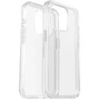 Abbildung von OtterBox Symmetry Clear Hülle für iPhone 15 Pro, sturzsicher, schützende Hülle, 3x getestet nach Militärstandard, Transparent
