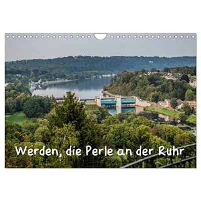 Abbildung von Werden, die Perle an der Ruhr (Wandkalender 2025 DIN A4 quer), CALVENDO Monatskalender
