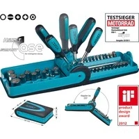 Abbildung von HAZET 856 1 Steckschlüsseleinsatz Set 38 Innensechskant, Sechskant Innensechskant Safety Insert System, SmartCase Vierkant,