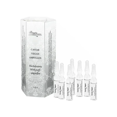 Abbildung von Beauty Nature Cosmetics Caviar Vegan Ampullen Antiaging, Größe: 14 ml, Transparent