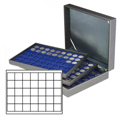 Abbildung von Muntencassette, Nera XL 3 Tableaus voor 60 Capsules (50x50 mm)