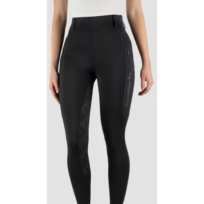 Abbildung von Horka Reitleggings Momentum Schwarz/Roségold