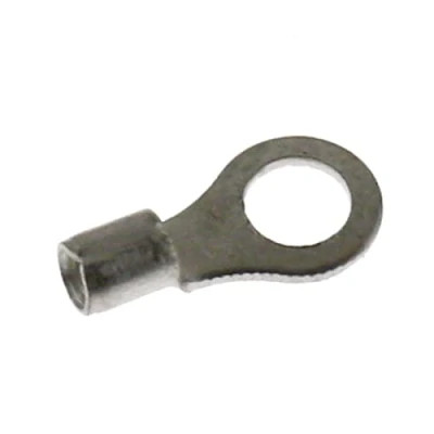 Abbildung von Lumonic 25x Quetschkabelschuhe blank 1,5 2,5mm² I RIngkabelschuhe M5 unisoliert Kabelschuhe M5, Rohrkabelschuh 1,5mm2 2,5mm2 Ringösen, Quetschverbin