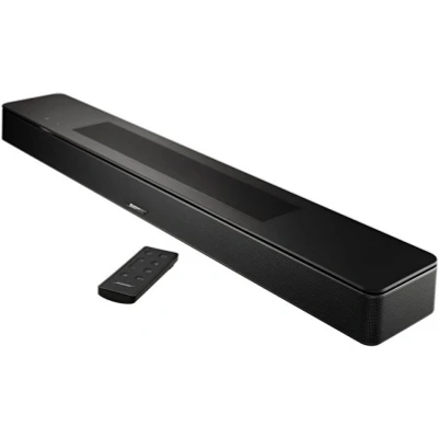 Abbildung von Bose Smart Dolby Atmos Soundbar, Soundbar Lautsprecher mit Bluetooth integrierter Amazon Alexa Sprachsteuerung und Works with Google Assistant Funktion, Schwarz