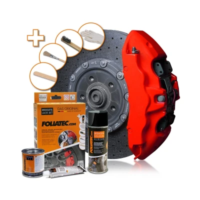 Abbildung von FOLIATEC 2175 Bremssattellack Spraydose 400, 125, 50 Rot, matt