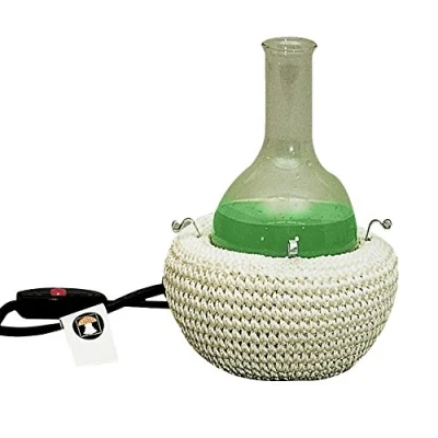 Abbildung von SAF Wärmetechnik Glasseide Standardheizhauben für 500mL Rundkolben, Weiß, 250 Watt, 230 Volt
