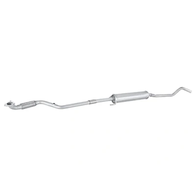 Abbildung von HELLA 8LC 366 024 691 Mittelschalldämpfer mitte mit Anbauteilen OPEL: Corsa C Schrägheck