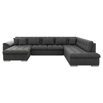 Abbildung von MIRJAN24 Wohnlandschaft Niko Bis, mit Bettkasten und Schlaffunktion, Kissen Reißverschlus, U Form, B: 350 cm
