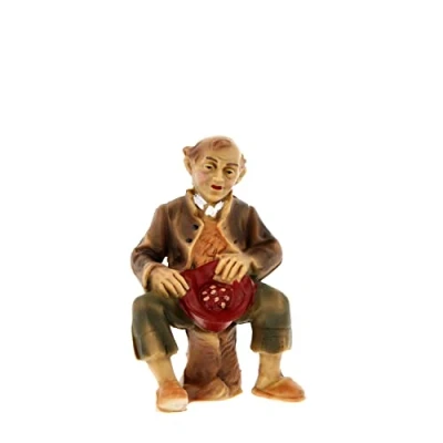 Abbildung von Marolin Hirte fütternd (sitzend), zu 12cm Fig. (Kunststoff)
