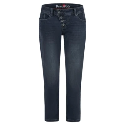 Abbildung von BUENA VISTA Stretch Jeans MALIBU STRAIGHT 7/8 granite denim 2410 B5447 313.4493