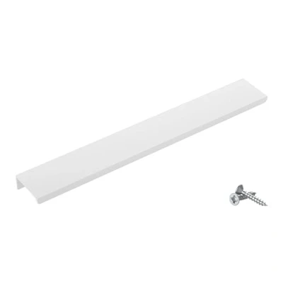 Abbildung von SOTECH Möbelgriff Blankett Jane 280 mm weiß Ral 9003 BA 3 x 80 Schrankgriff zur Montage an der Frontinnenseite inkl. Befestigungsschrauben