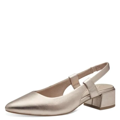 Abbildung von Marco Tozzi Pumps, Damen, Größe: 36, Platinum Schuhe