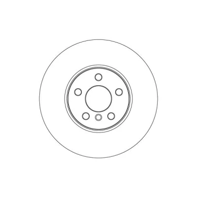 Abbildung von TRW Bremsscheibe BMW: 3 Limousine, Touring, 4 Coupe 307mm 24mm 5 112mm Belüftet lackiert DF6834S 34106877212,34106879287,34106880060,34106890789