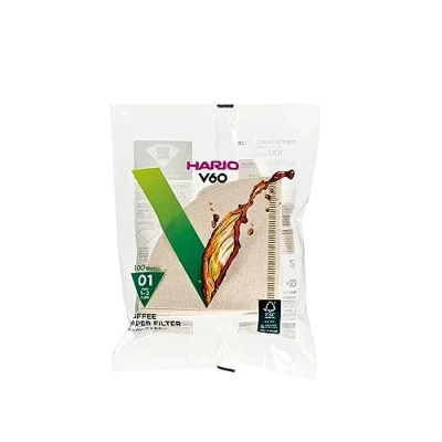 Abbildung von Hario Papierfilter V60 02 MK, 100 Stk.