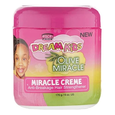 Abbildung von African Pride Dream Kids Olive Miracle Haarstärker, gegen Haarbruch, 170 g