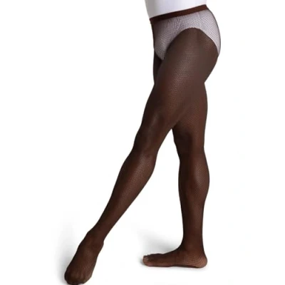 Abbildung von Capezio Damen Professional Fishnet Seamless Tight Strumpfhose, braun (java), XL