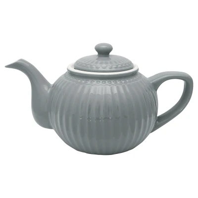 Abbildung von Greengate Alice Teekanne stone grey 1 l