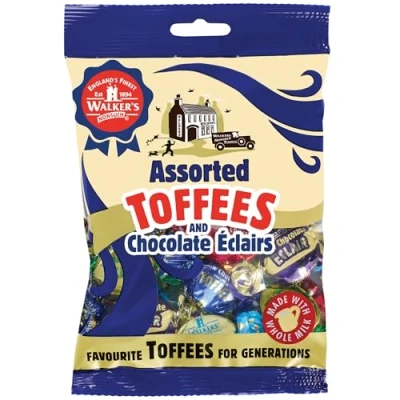 Abbildung von Walkers Nonsuch Assorted Toffees &amp; Chocolate Eclairs , 150 G (1Er Pack)