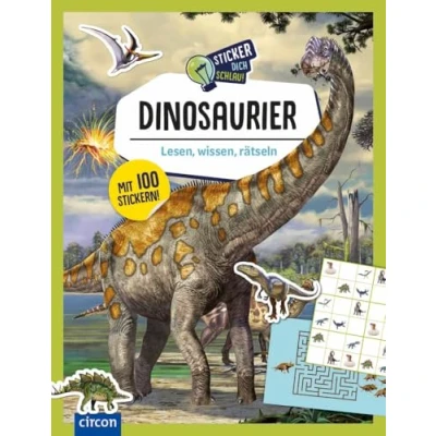 Abbildung von Dinosaurier: Lesen, wissen, rätseln (Wissenssticker)