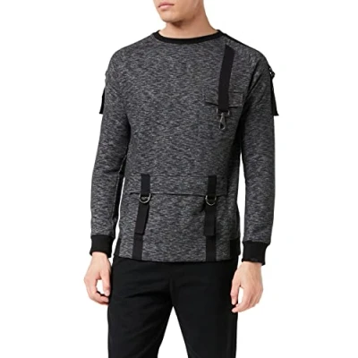 Abbildung von Soul Star Herren Sb03 Sweatshirt, Schwarz (Schwarz 131313), L