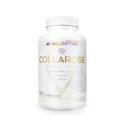 Abbildung von ALLDEYNN Collarose Collagen Kapseln Kollagenhydrolysat mit Hyaluronsäure, Biotin und Vitamin C Anti Aging Hautbehandlung Haarergänzungsmittel für Frauen 180