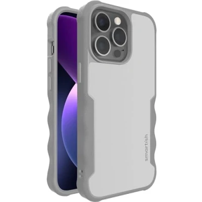 Abbildung von Smartish Gripzilla magnetische Schutzhülle für iPhone 13 Pro, kompatibel mit MagSafe [robust und robust], robuste, gepanzerte Fallschutz Apple Graubereich