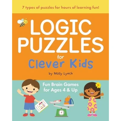 Abbildung von Logic Puzzles for Clever Kids: Fun brain games ages 4 &amp; up