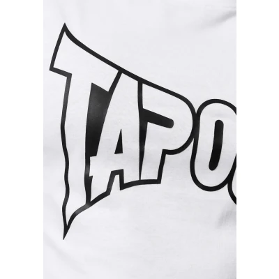 Abbildung von Tapout Normale Passform Lifestyle Tshirt print, Herren, Größe: 3XL, White black