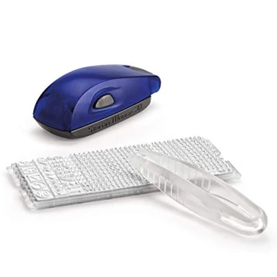 Abbildung von COLOP Stamp Mouse 30 Set, Stempel zum Selbstsetzen, inkl. Typen und Pinzette