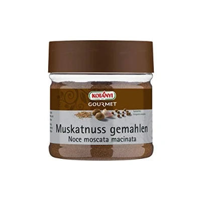 Abbildung von Kotanyi Gourmet Muskatnuss gemahlen stark würzig, bittersüß und leicht scharf, 400 ml