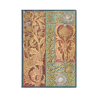 Abbildung von Wild Thistle (Vox Botanica) Midi Unlined Softcover Flexi Journal: softcover, 100 gsm, ribbon marker, memento pouch, elastic closure