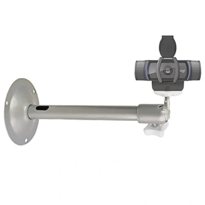 Abbildung von TronicXL Webcam Halterung Wandhalterung Deckenhalterung Tisch Ständer kompatibel mit Logitech C920 Brio 4K C925e C922x C922 C930e C930 C615 Kamera Microsoft Lifecam Studio Zoom Call Zubehör Aukey